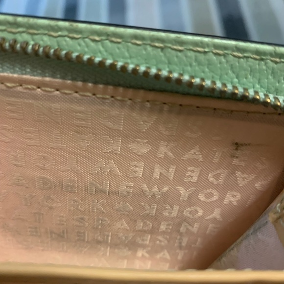 Kate Spade Mint Green Leather Wallet - Picture 9 of 14